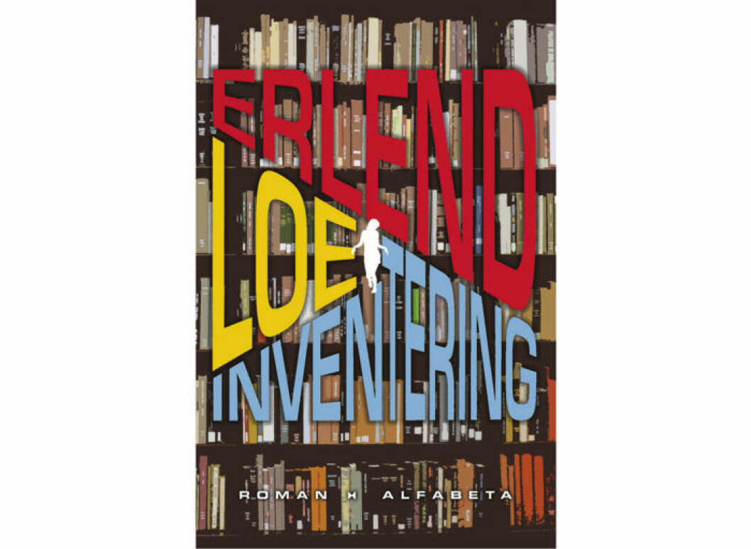 Erlend Loes nya roman Inventering. bokomslag Inventering