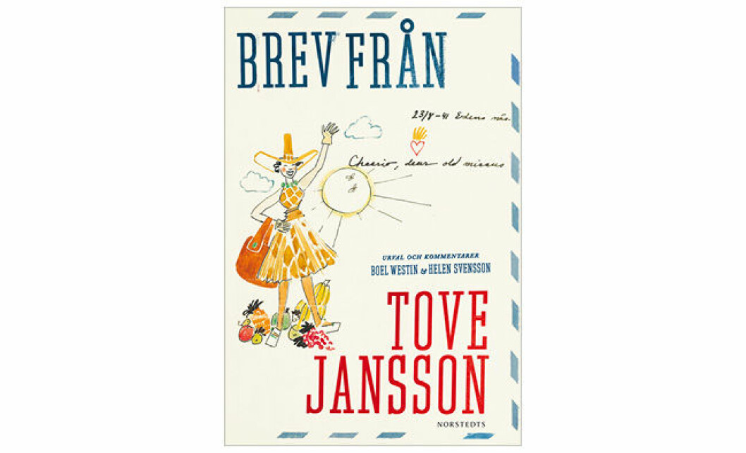 Omslag boken Brev från Tove Jansson (Norstedts)