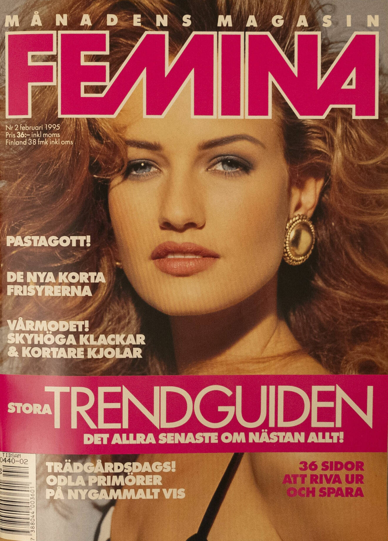 Omslag från Femina, 1990-tal