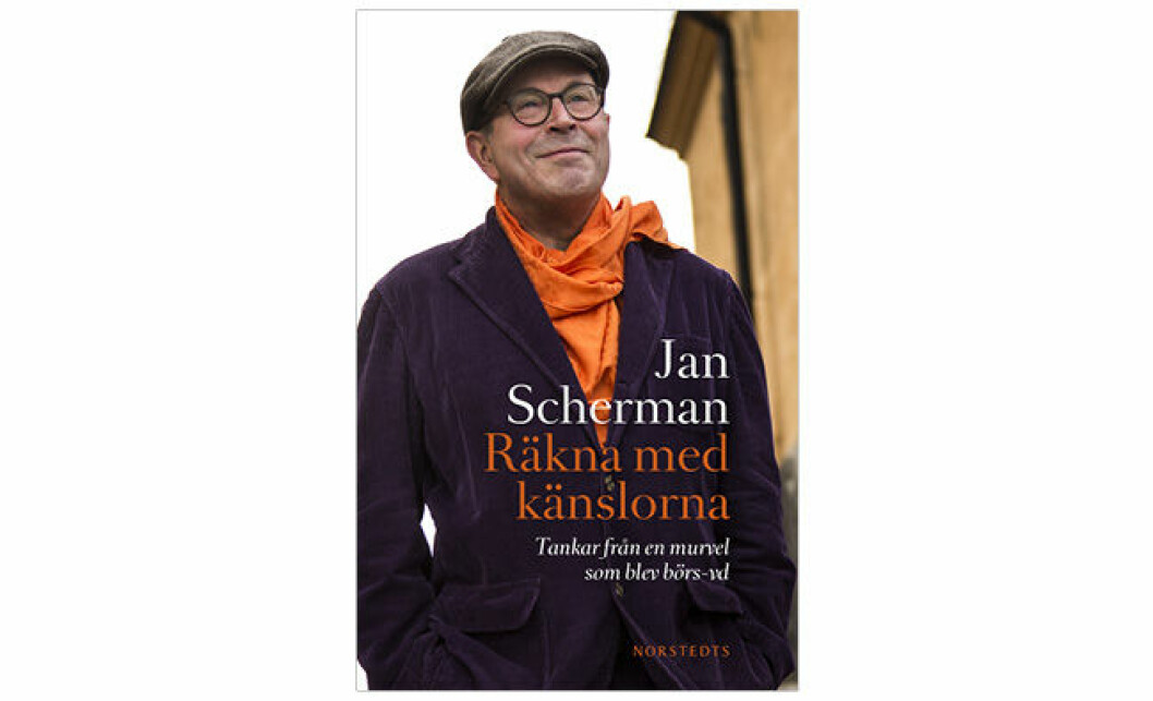 Omslag boken Räkna med känslorna – tankar från en murvel som blev börs-vd