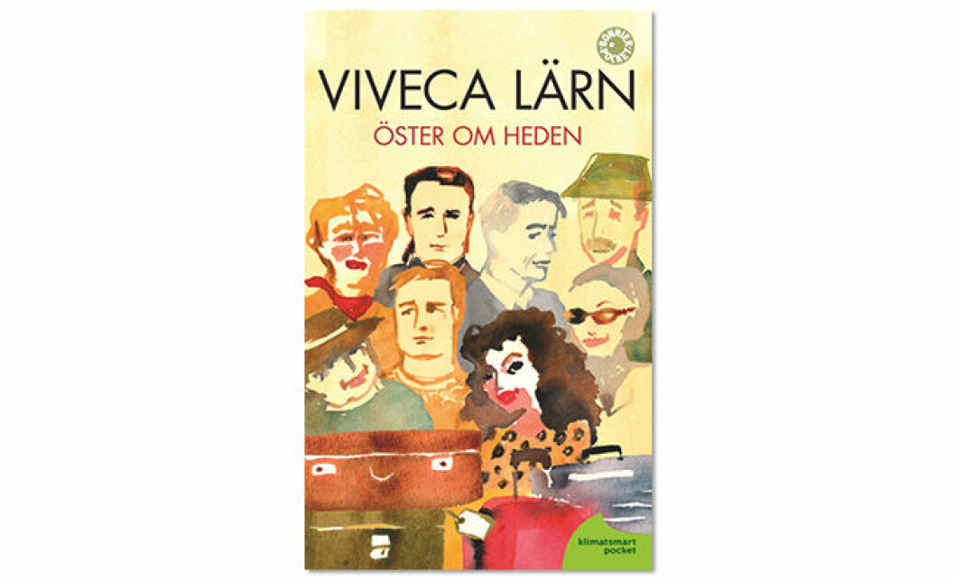 <em>Öster om Heden</em> (Bonnier pocket) av <strong>Viveca Lärn</strong> Omslag boken Öster om Heden