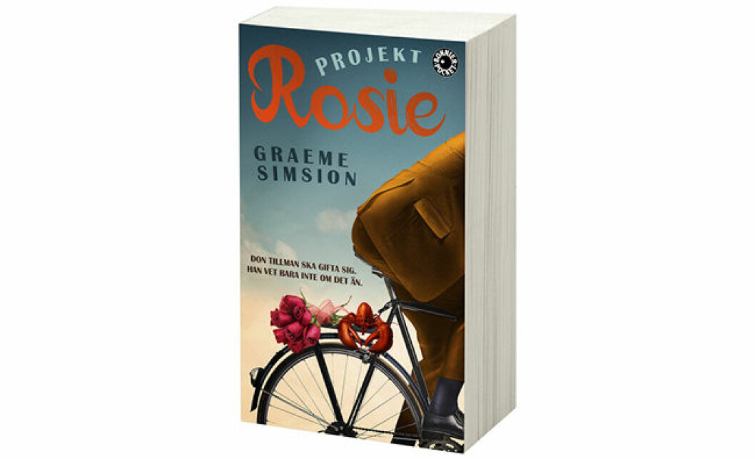<em>Projekt Rosie</em>, av <strong>Graeme Simsion</strong> (Bonnier pocket) omslag boken Projekt Rosie