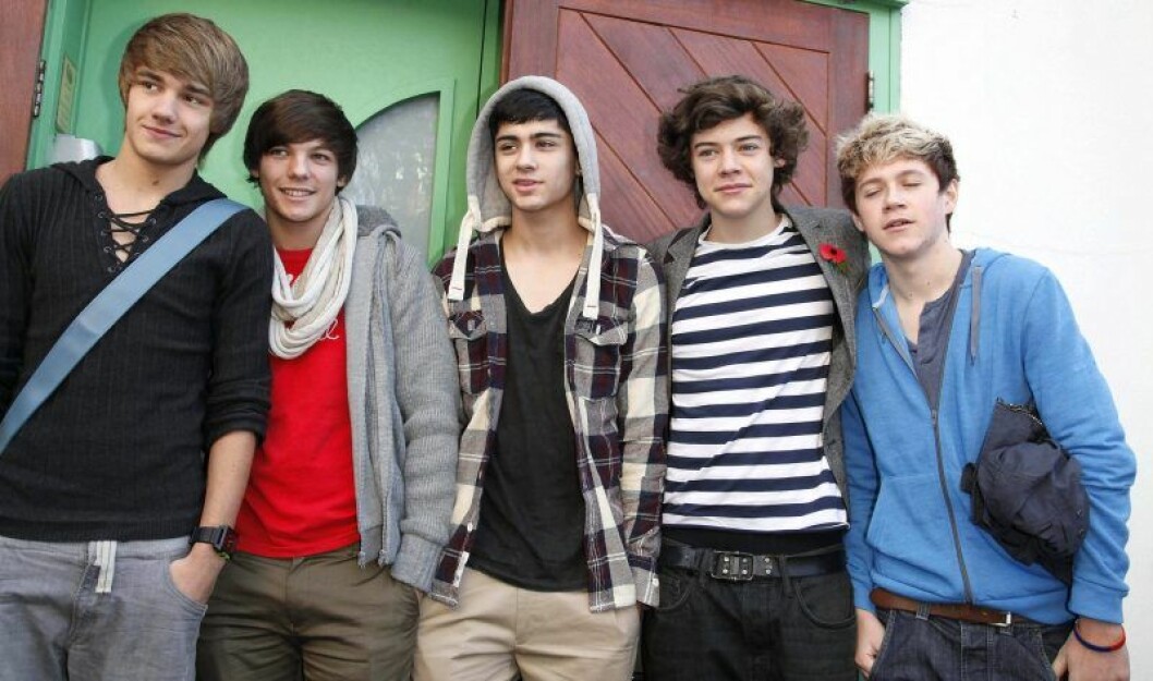 <em>One Direction</em> 2010. One direction som små