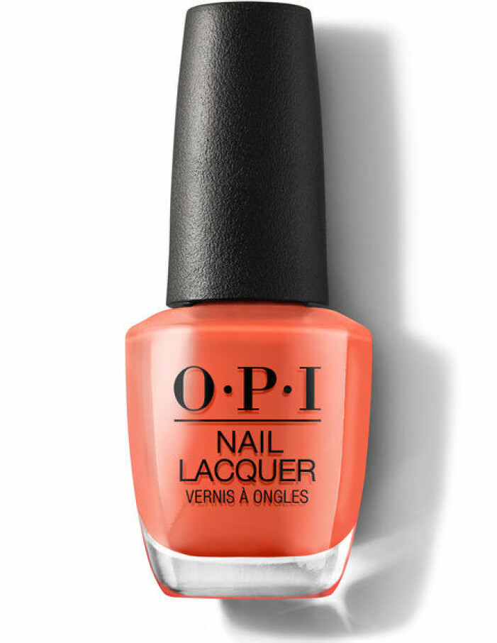 korall åt orange från opi