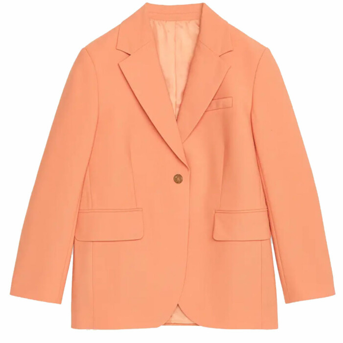 Orange blazer arket