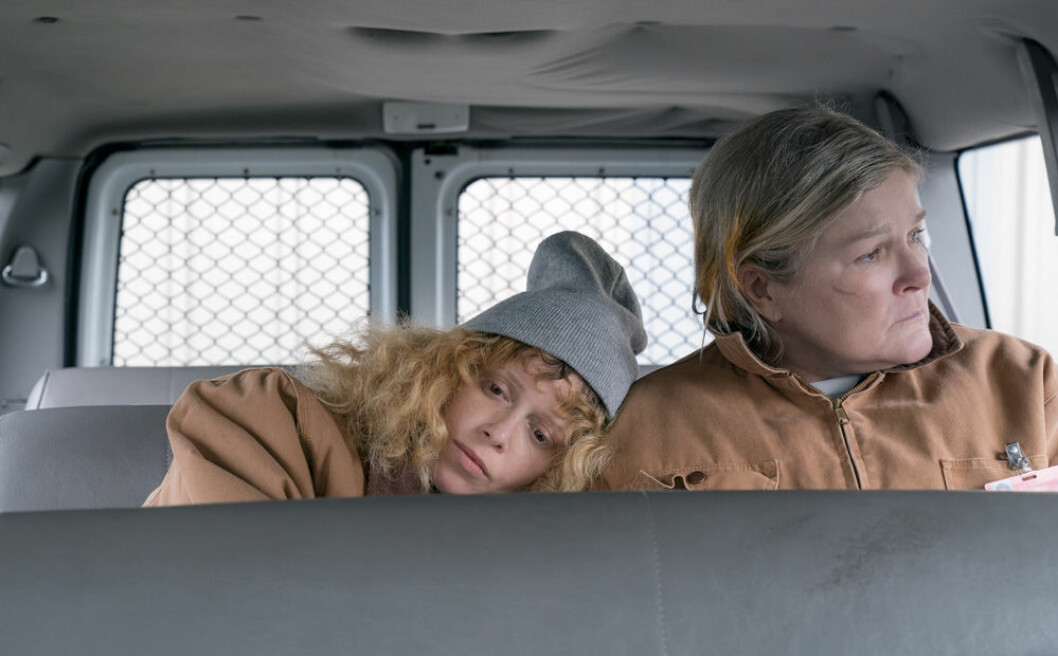 Nya bilder från <em>Orange is the New Black</em> säsong 7. Foto: Netflix Nicky och Red i Orange is the new black.