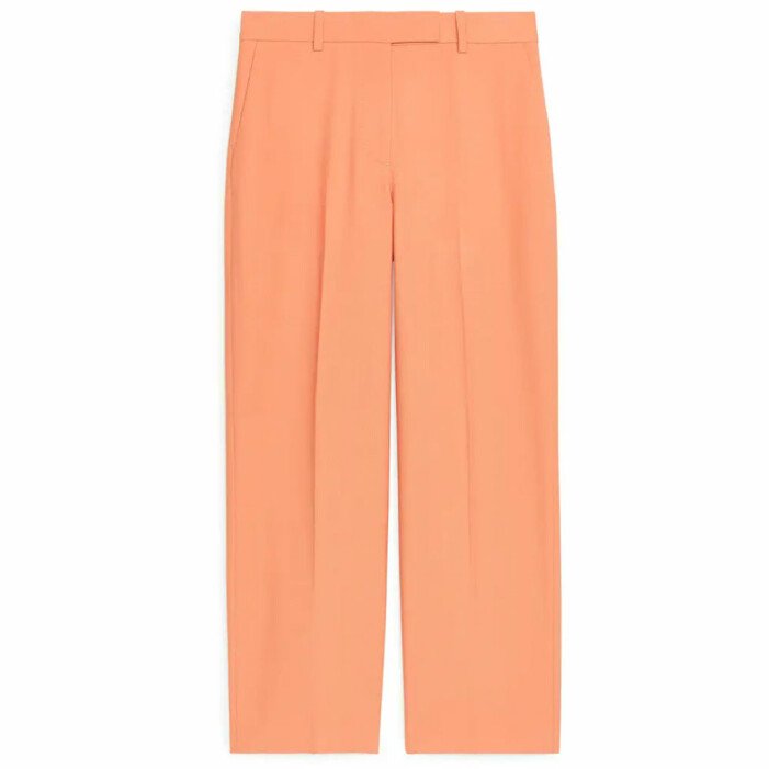 orange kostymbyxor arket