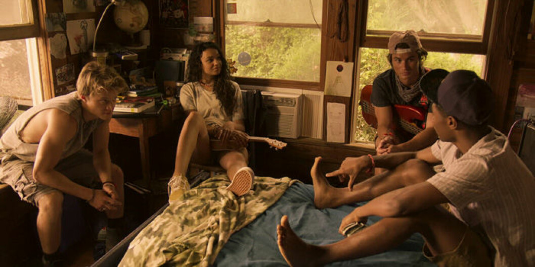 Tv-serien <em>Outer Banks</em> ligger på plats 6 över de populäraste Netflix-titlarna i Sverige just nu. En bild från tv-serien Outer Banks på Netflix.
