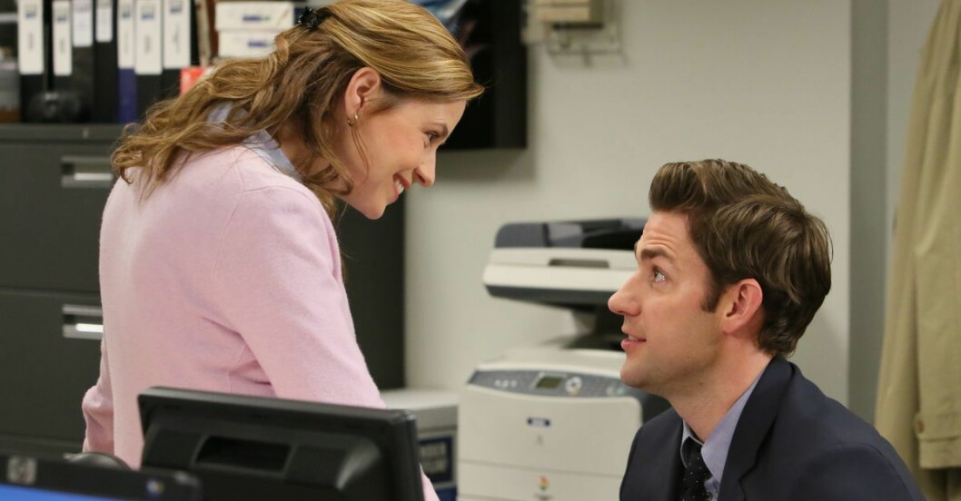 jim och pam i the office