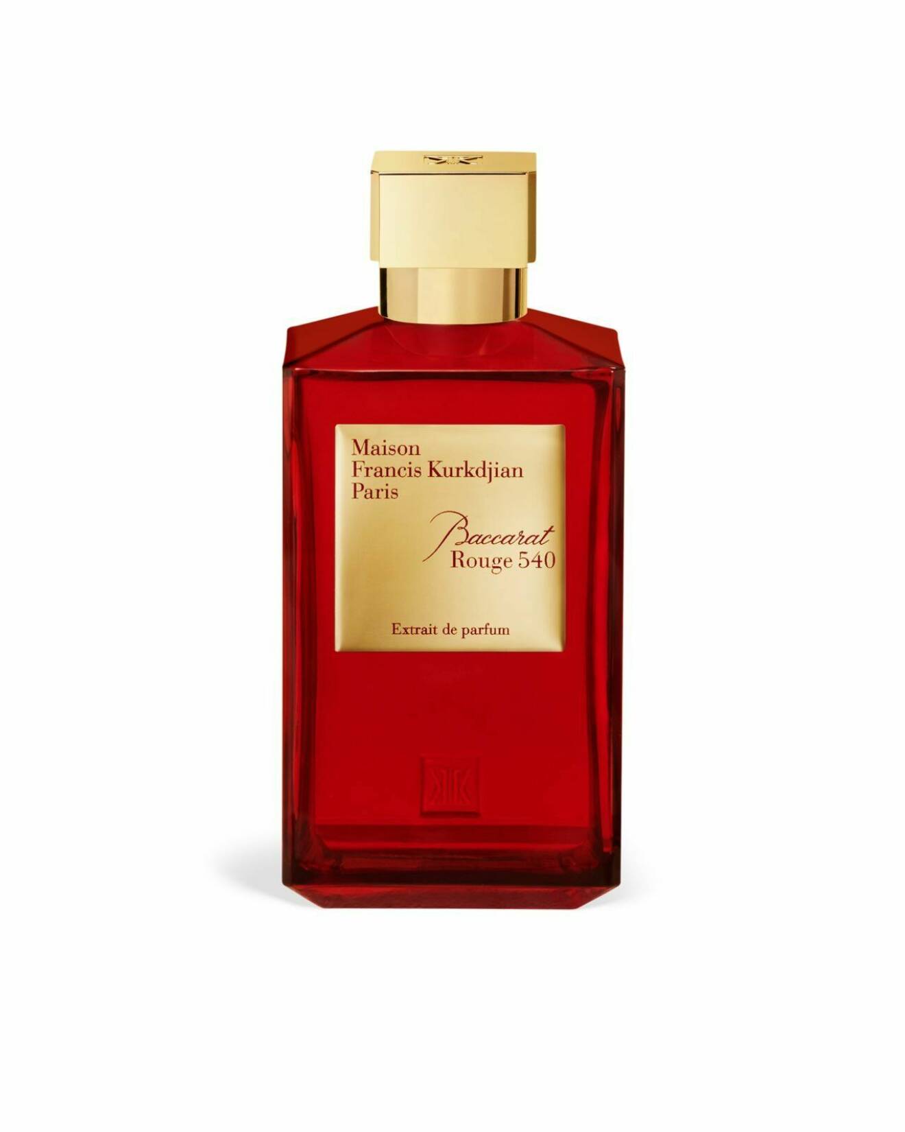 världens mest kända parfym med saffran från maison francis kurkdjian