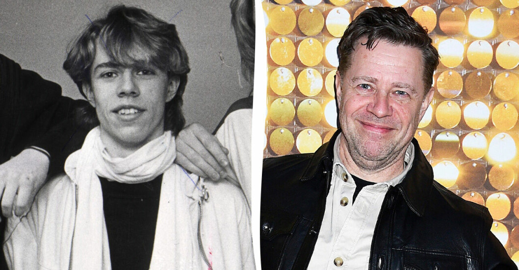 Peo Thyrén 1981 och 2022.