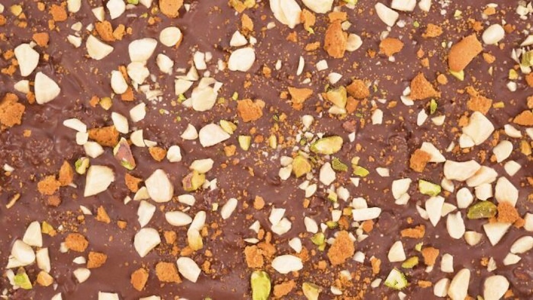 nötig chokladbräck med pepparkaka