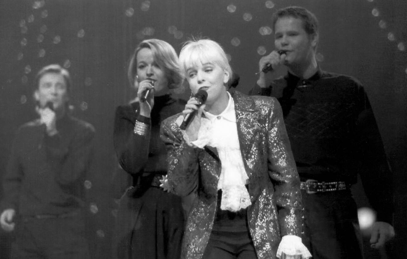 Pernilla Emme i Melodifestivalen 1993.