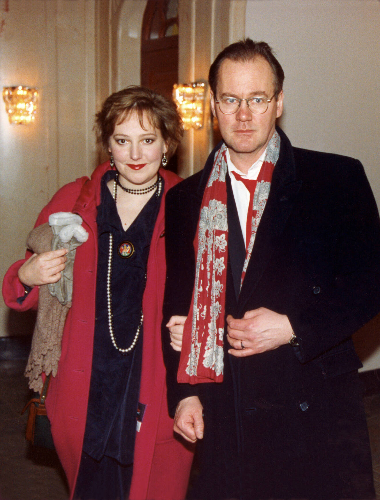 Peter Haber och Lena T Hansson 1996.