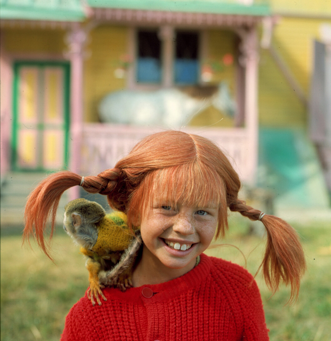 Inger Nilsson fick rollen som Pippi Långstrump då hon bara var åtta år gammal. inger nilsson som pippi