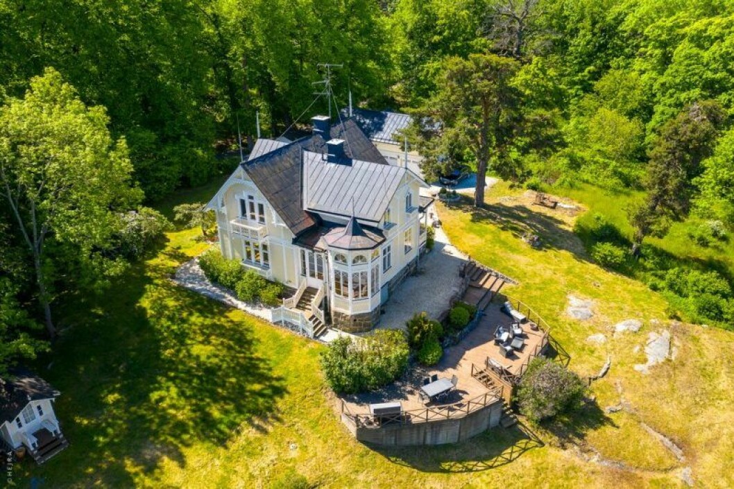 Snickarglädjen är stor på Villa Kullen. Huset som inspirerat Pippi Langstrums Villa Villekulla i Nacka, Stockholm, till salu