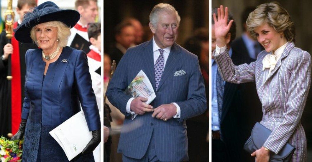 Prinsessan Diana, Prins Charles, Camilla Parker Bowles