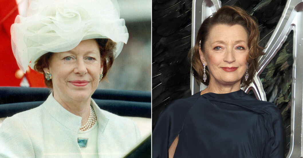 LESLEY MANVILLE SPELAR PRINSESSAN MARGARET I SÄSONG 5