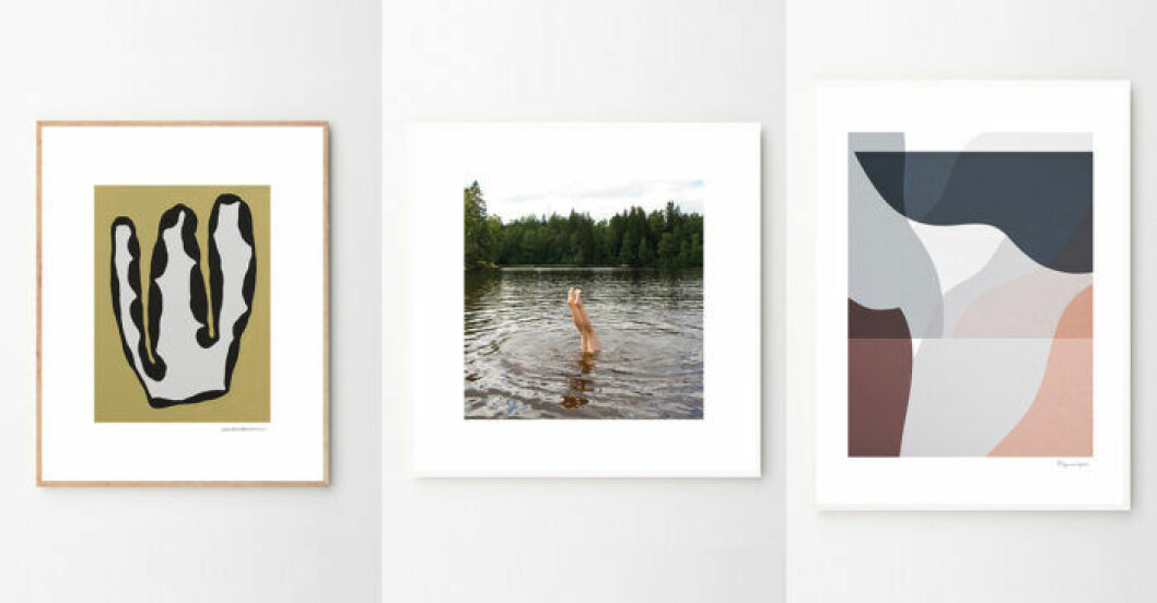 Av: Leise Dich Abrahamsen, Fine little day, Berit Mogensen Lopez Poster club