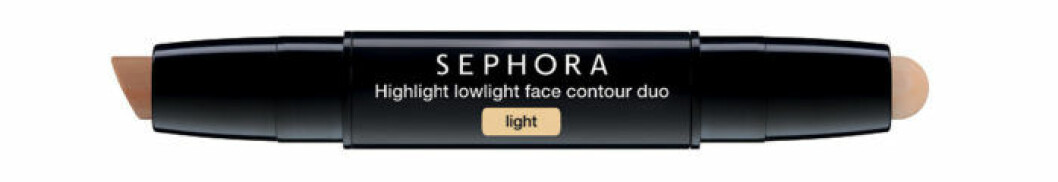 Highlightern Profusion Highlight Lowlight Face Contour Duo från Sephora lyfter fram ansiktets fina former. Ca 150 kr. Highlightern Profusion Highlight Lowlight Face Contour Duo från Sephora lyfter fram ansiktets fina former. Ca 150 kr.