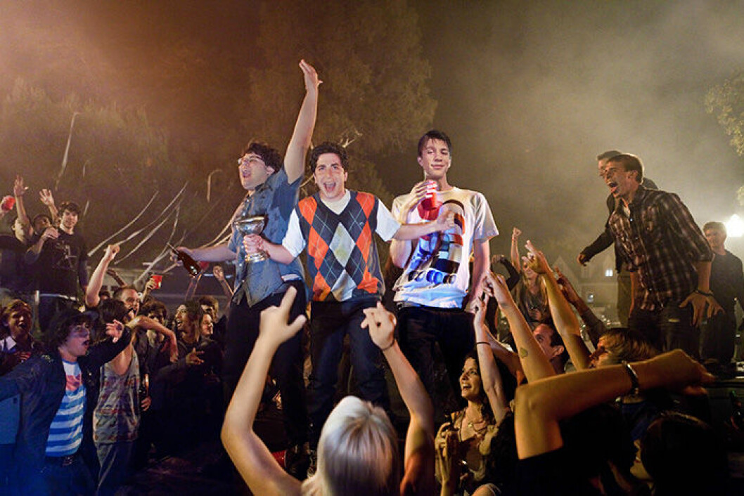 En hemmafest spårar ur rejält i filmen <em>Project X</em>. En bild från filmen Project X som du kan se på Netflix.