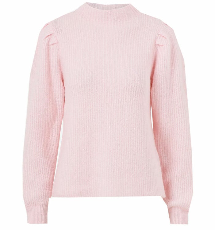 puderrosa stickad selected femme