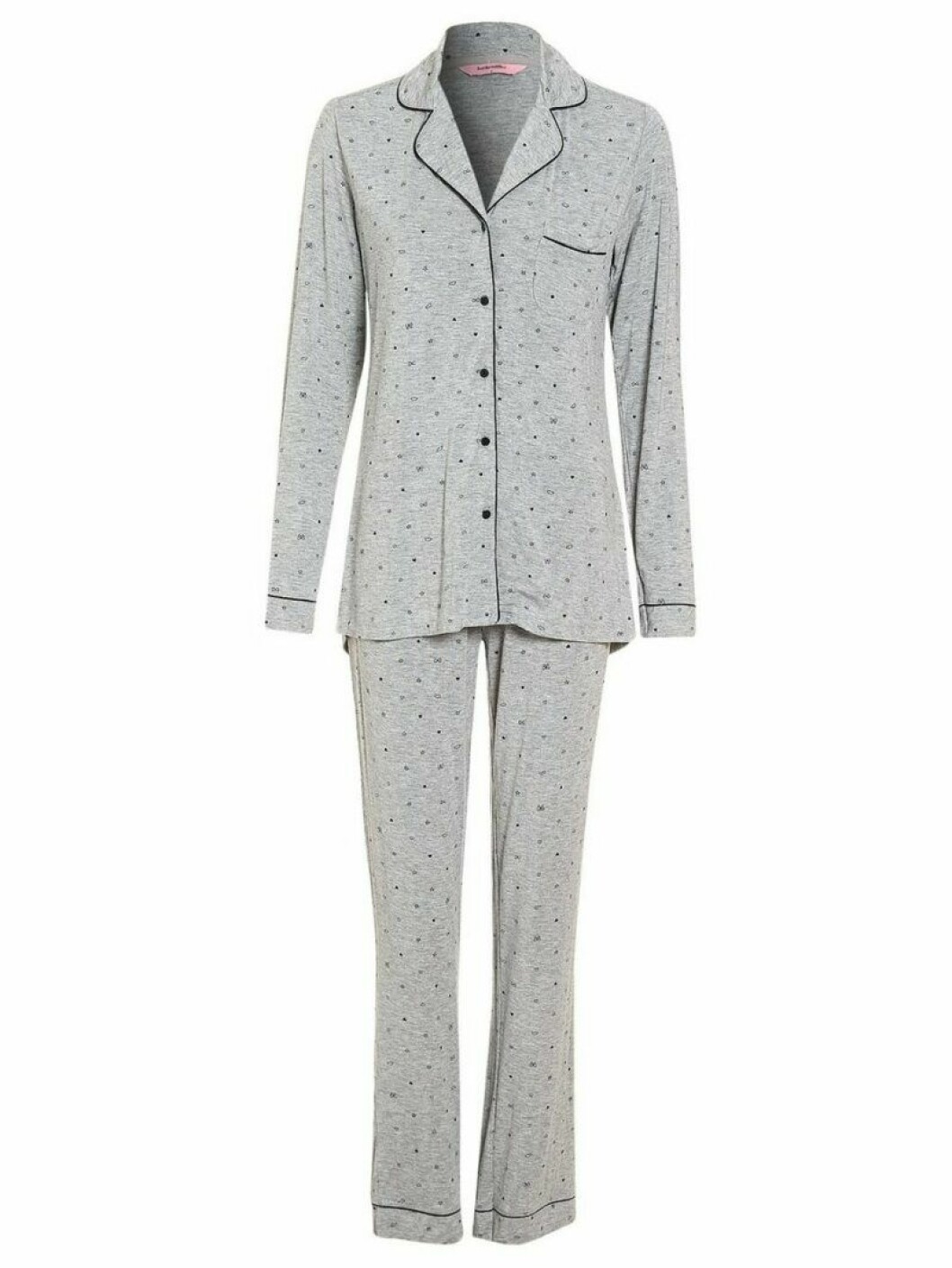 Grå pyjamas från Hunkemöller