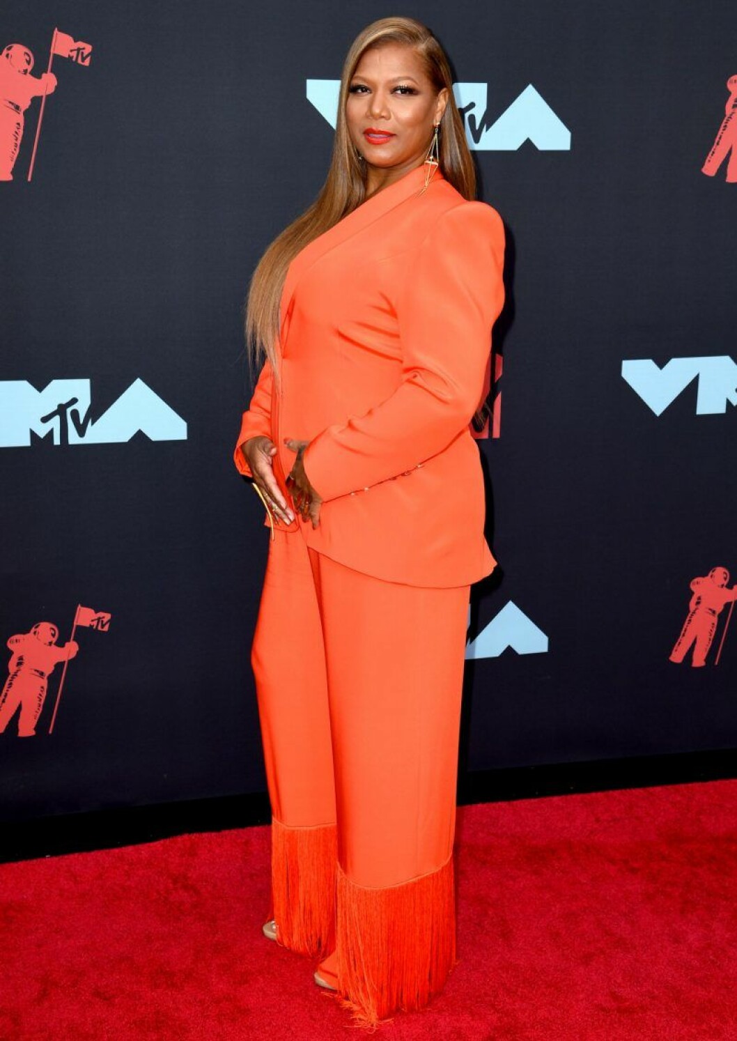 Queen Latifah. Queen Latifah på röda mattan på VMA 2019