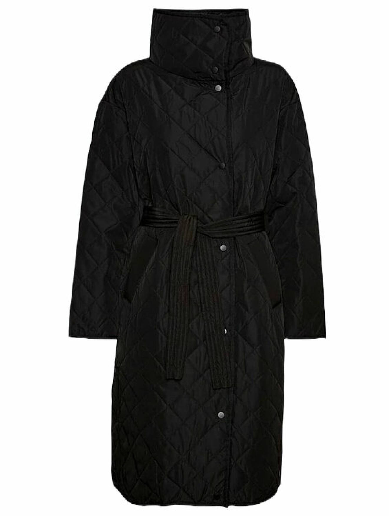 svart quiltad jacka från Vero moda