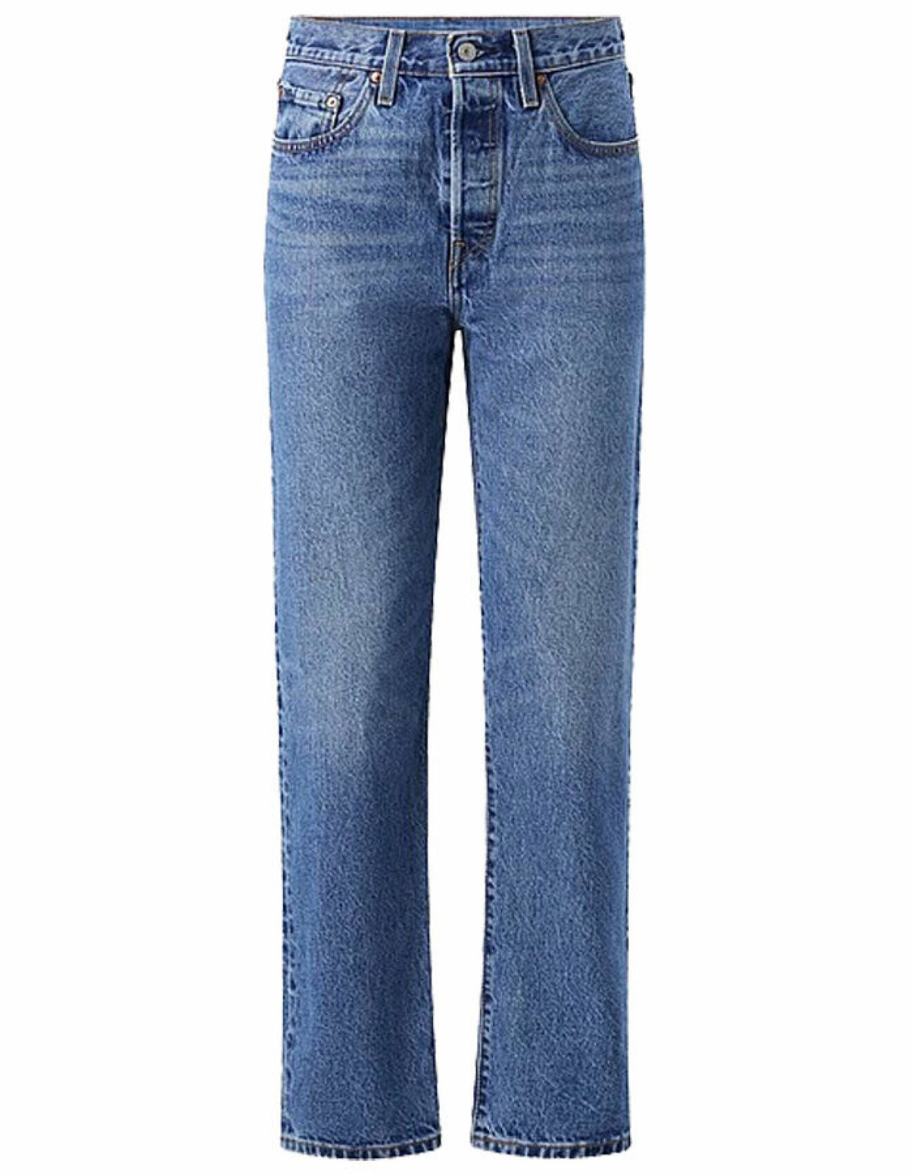 raka jeans med hög midja för dam från levis 2023