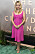 Reese Witherspoon i rosa klänning vid filmpremiär i New York.