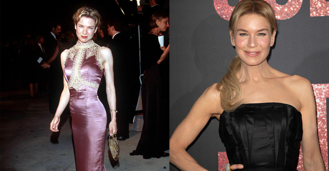 Något mer glamourös på röda mattan än i sin mest kända roll som Bridget Jones. Renée Zellweger