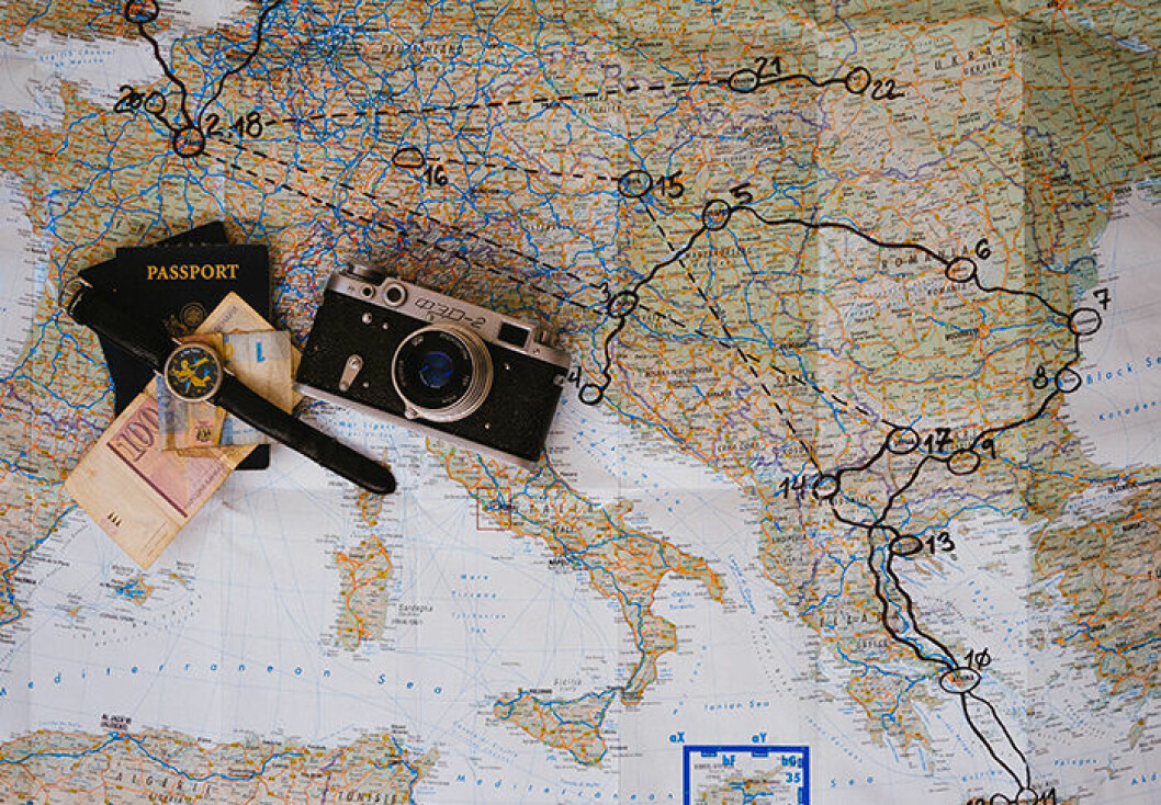 Inom Europa är det enkelt att välja tåg, cykel eller buss istället för flygplan. Foto: Chelsea London Phillips/Unsplash Hållbart resande med tåg och buss är trendigt 2019