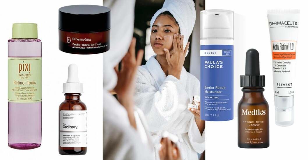 Retinol är en ingrediens i hudvård som minskar fina linjer, rynkor, akne, pigmenteringar och andra hudbesvär.