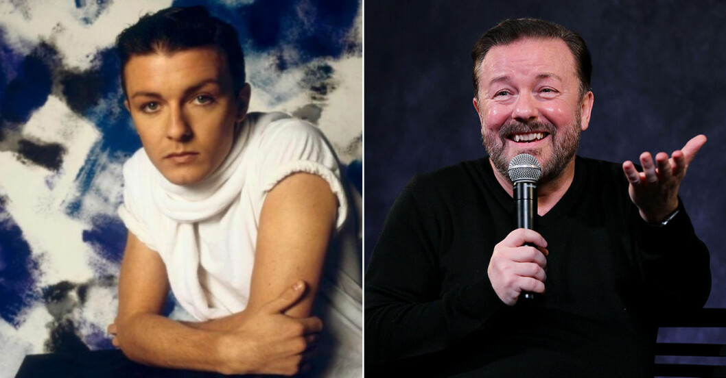 ricky gervais ung