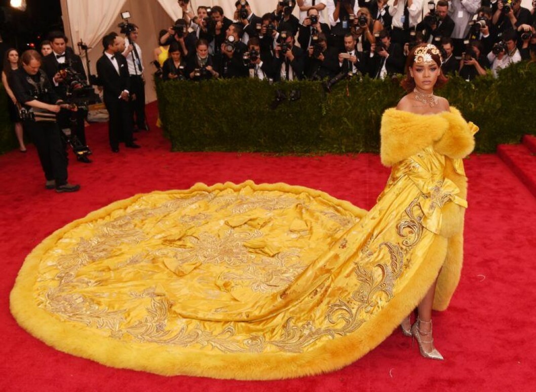 Rihanna på Met-galan 2015