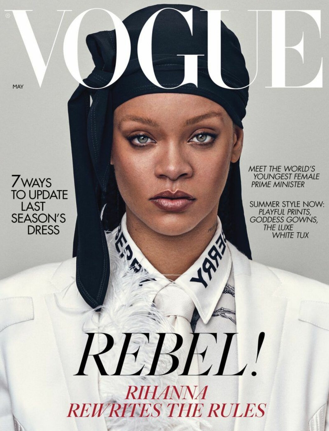 Rihanna frontar Vogue med en riktig powerintervju. Rihanna på Vogue