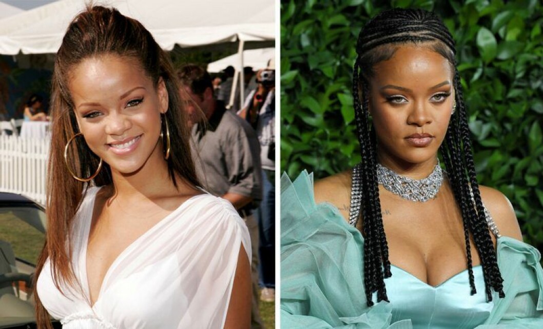 Rihanna 2005 vs i dag. Rihanna som tonåring