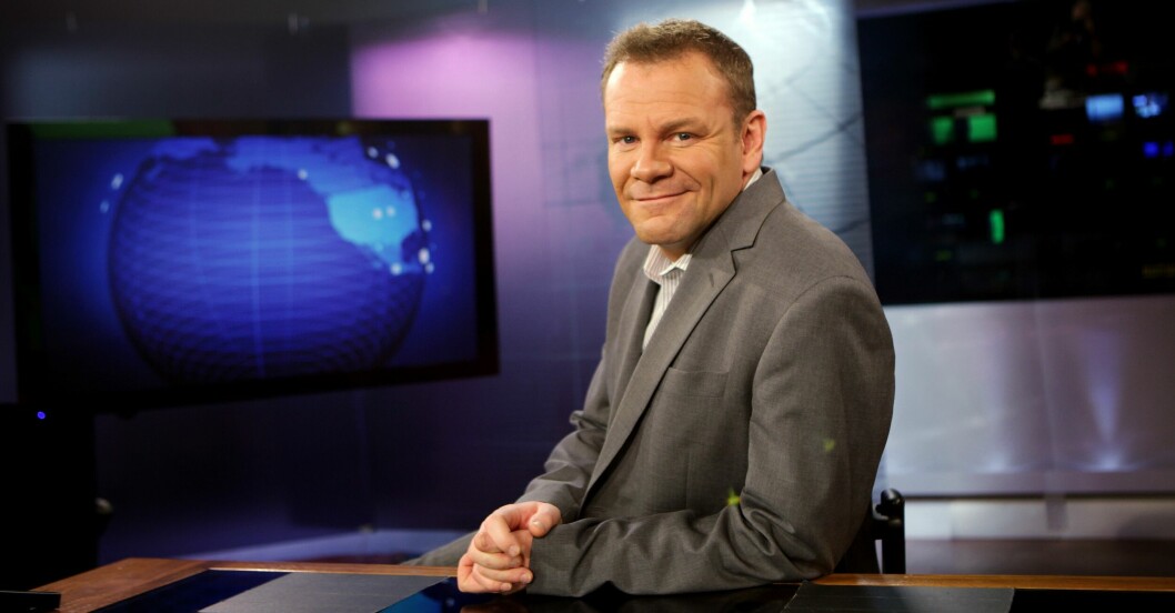 Rikard Palm var ett uppskattat nyhetsankare på SVT. Rikard Palm nyhetsankare SVT.
