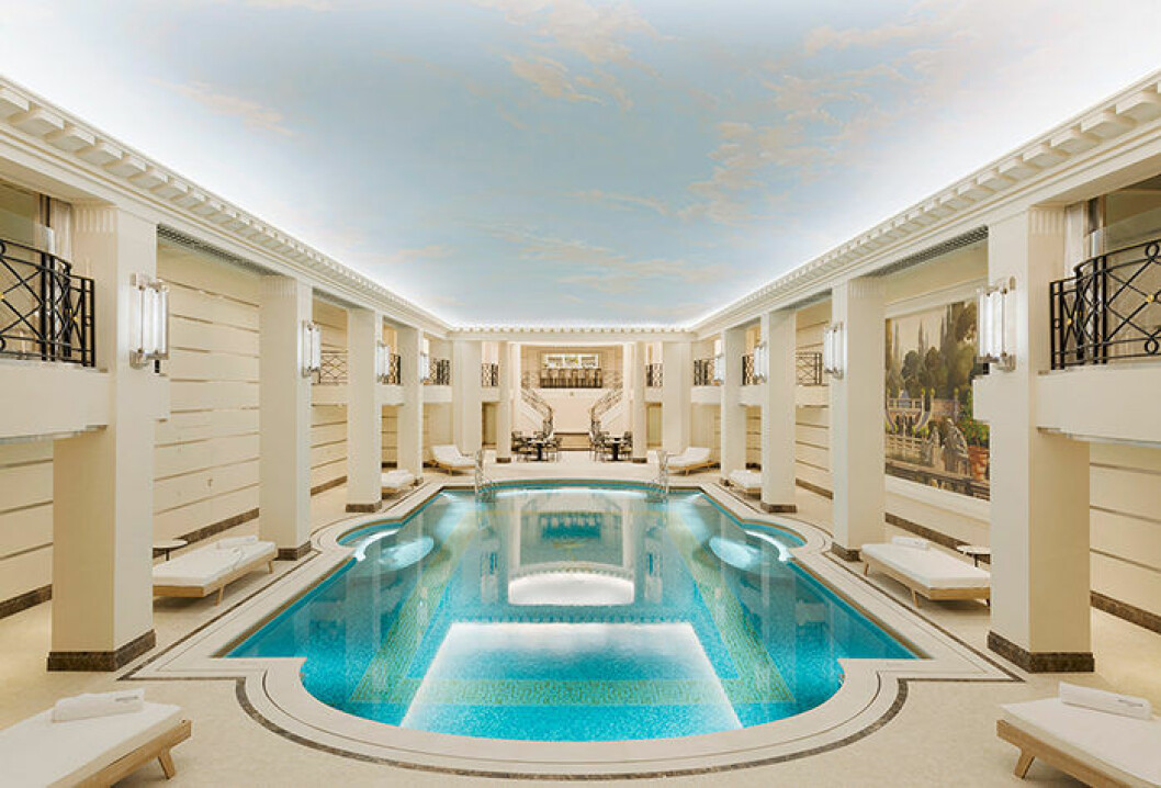 Foto: Ritz Paris Den fantastiska poolen på Ritz Paris