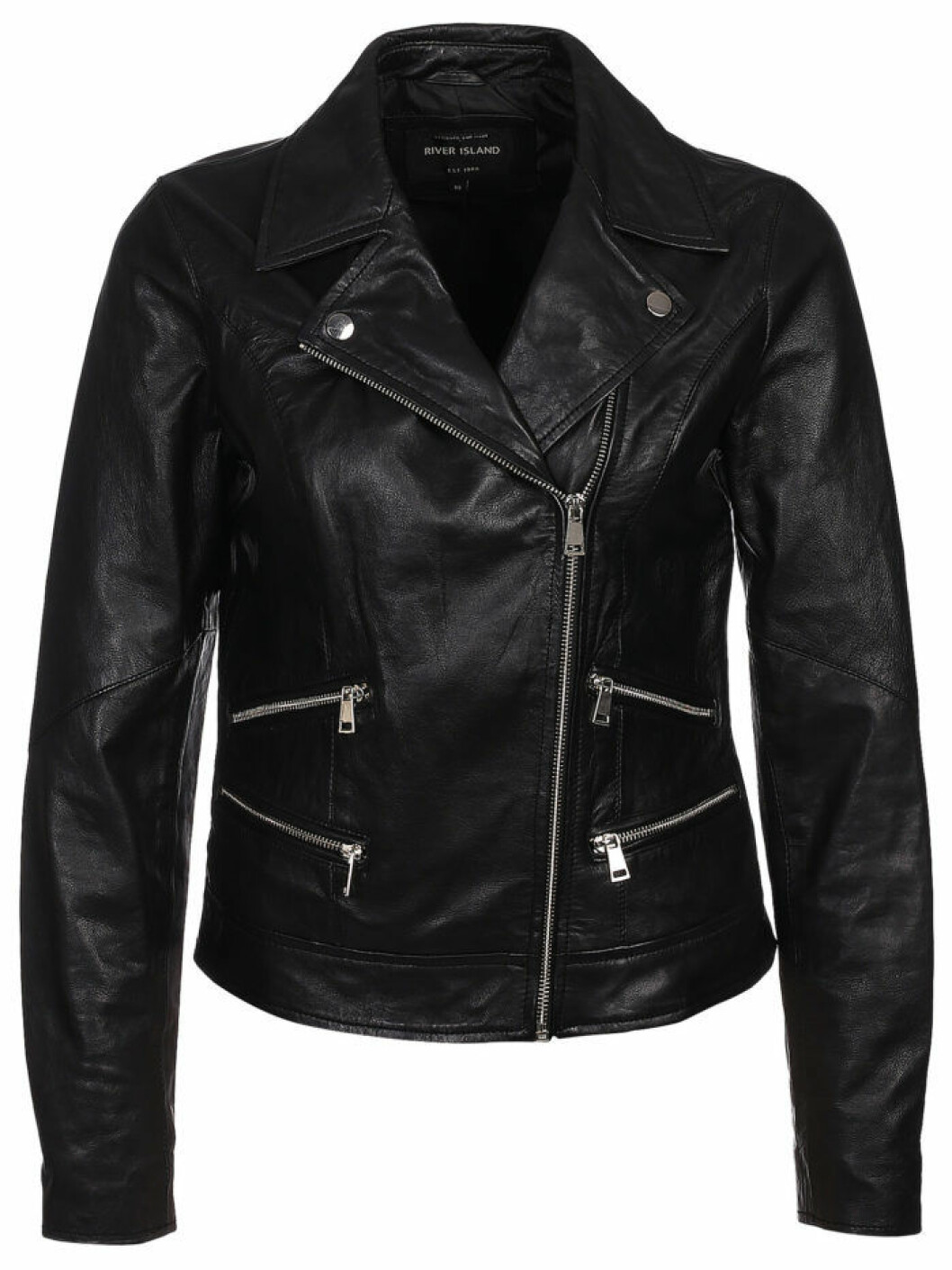 <a href="http://nelly.com/se/kl%C3%A4der-f%C3%B6r-kvinnor/kl%C3%A4der/jackor/river-island-2715/leather-biker-jacket-280693-426/">Klassisk modell</a>, 1 379 kr, River Island/www.nelly.com skinnjacka-mc-river-island-nelly