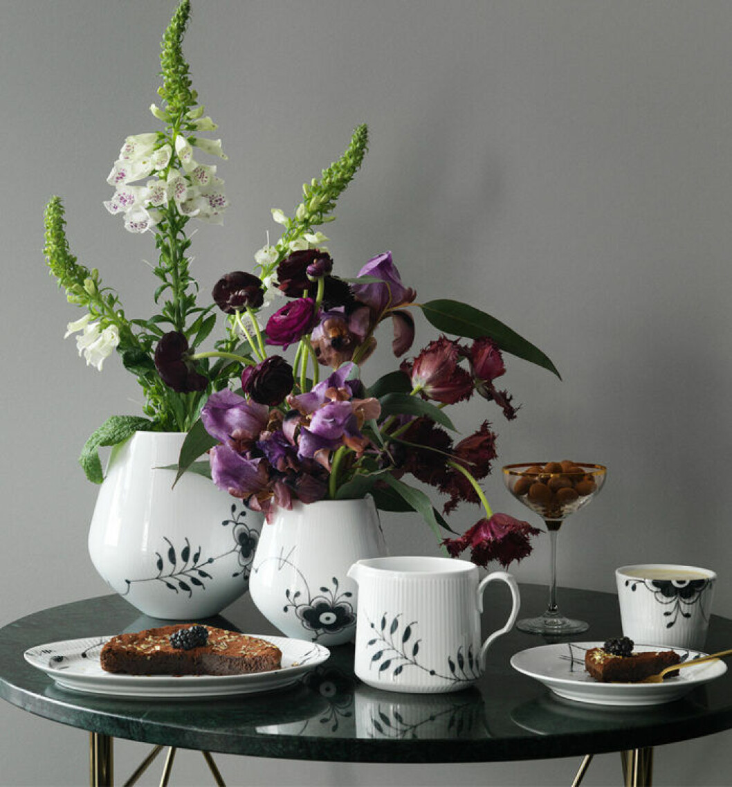 Vacker vas från Royal Copenhagen