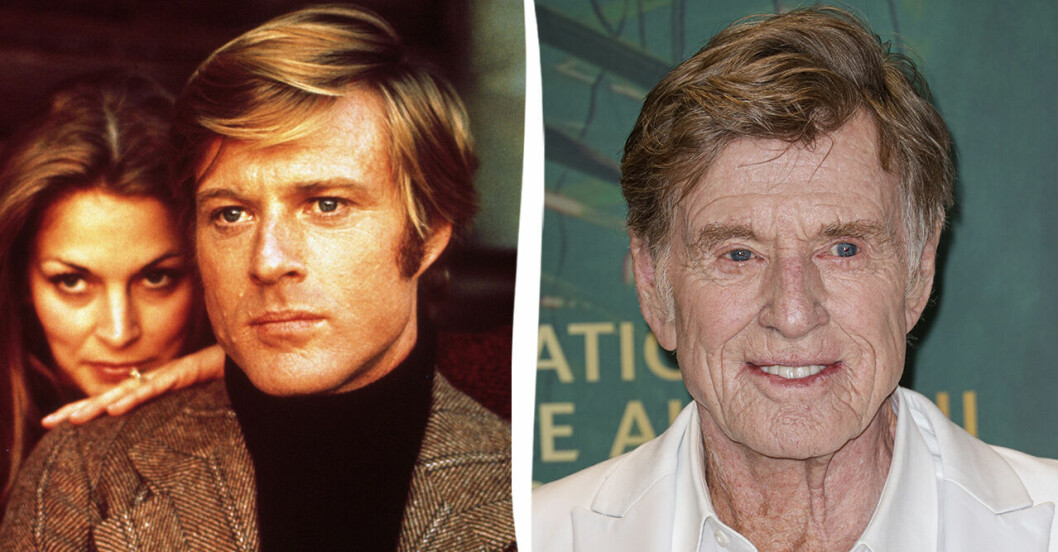 Robert Redford då och nu.
