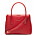 röd handväska från Isabel Bernard