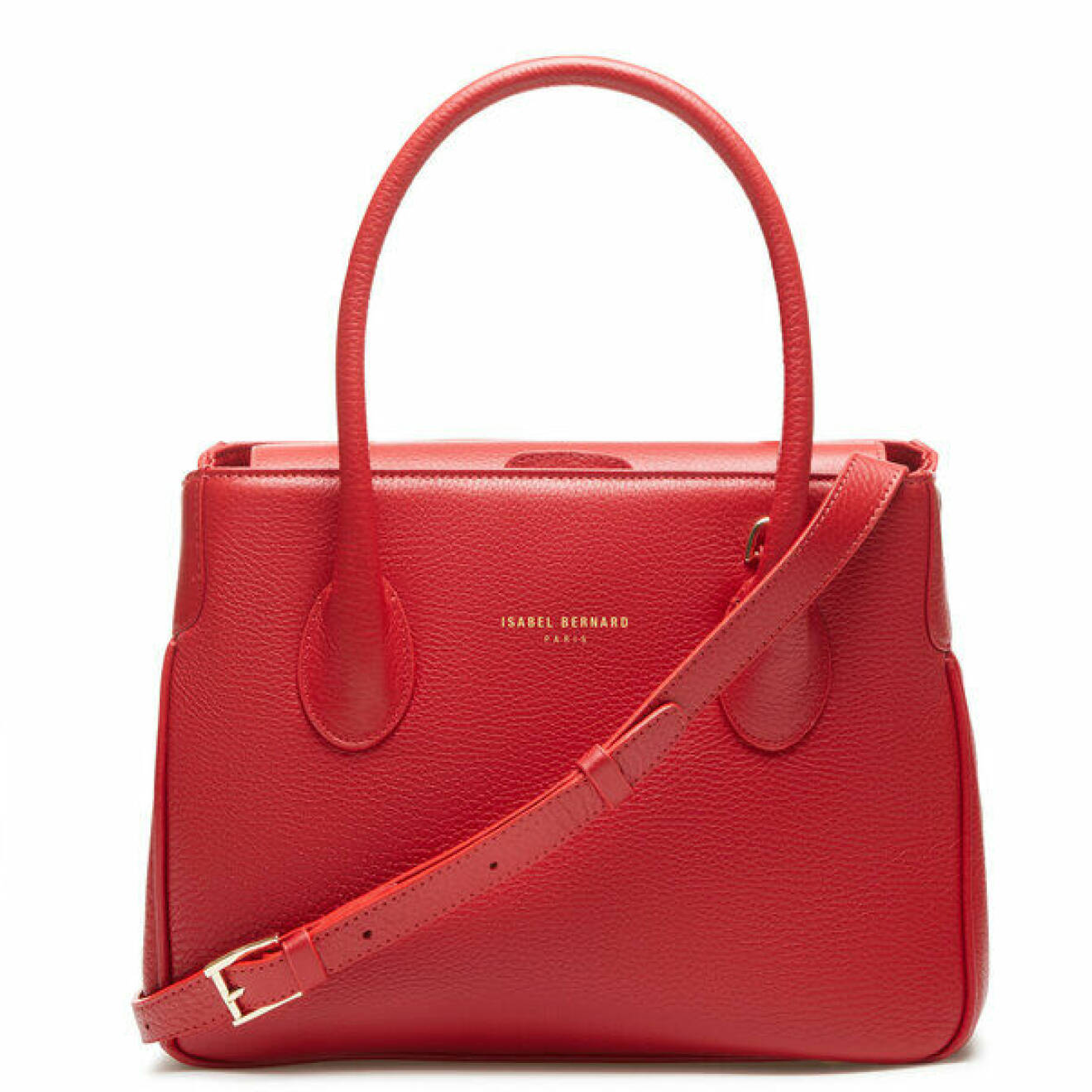 röd handväska från Isabel Bernard