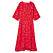 Röd klänning från Carin Wester