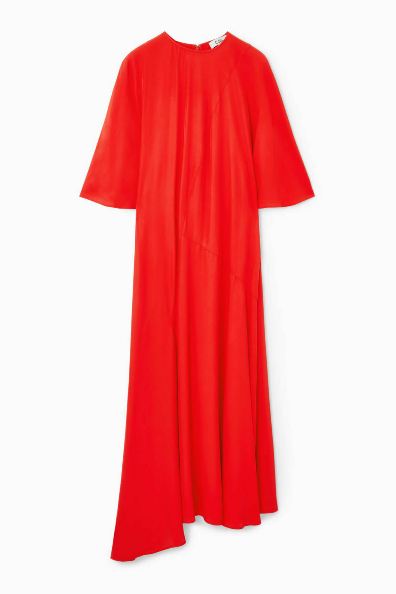 röd klänning från COS