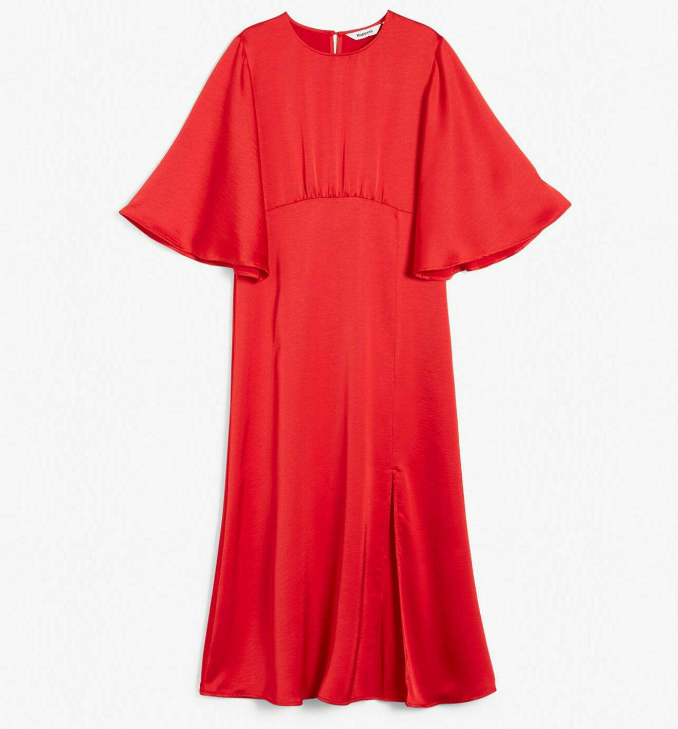 Röd klänning från Kappahl.