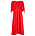 midiklänning från lindex i röd färg