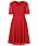 röd spetsklänning i plus size